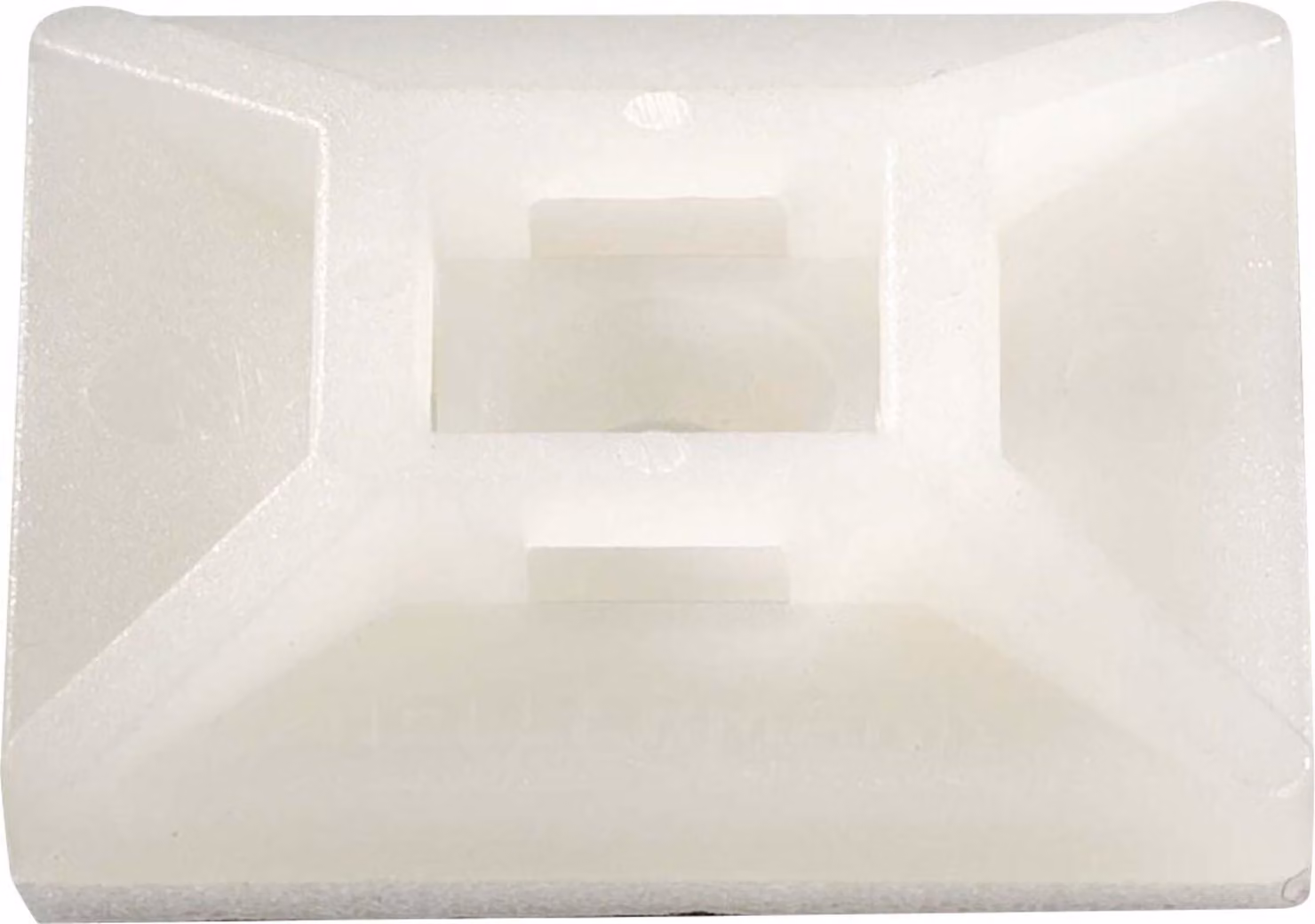 Hellermann Tyton MB4CA Bianco 100pcs(s) Morsetto per cavi (MB4CA-PA66-NA-C1)