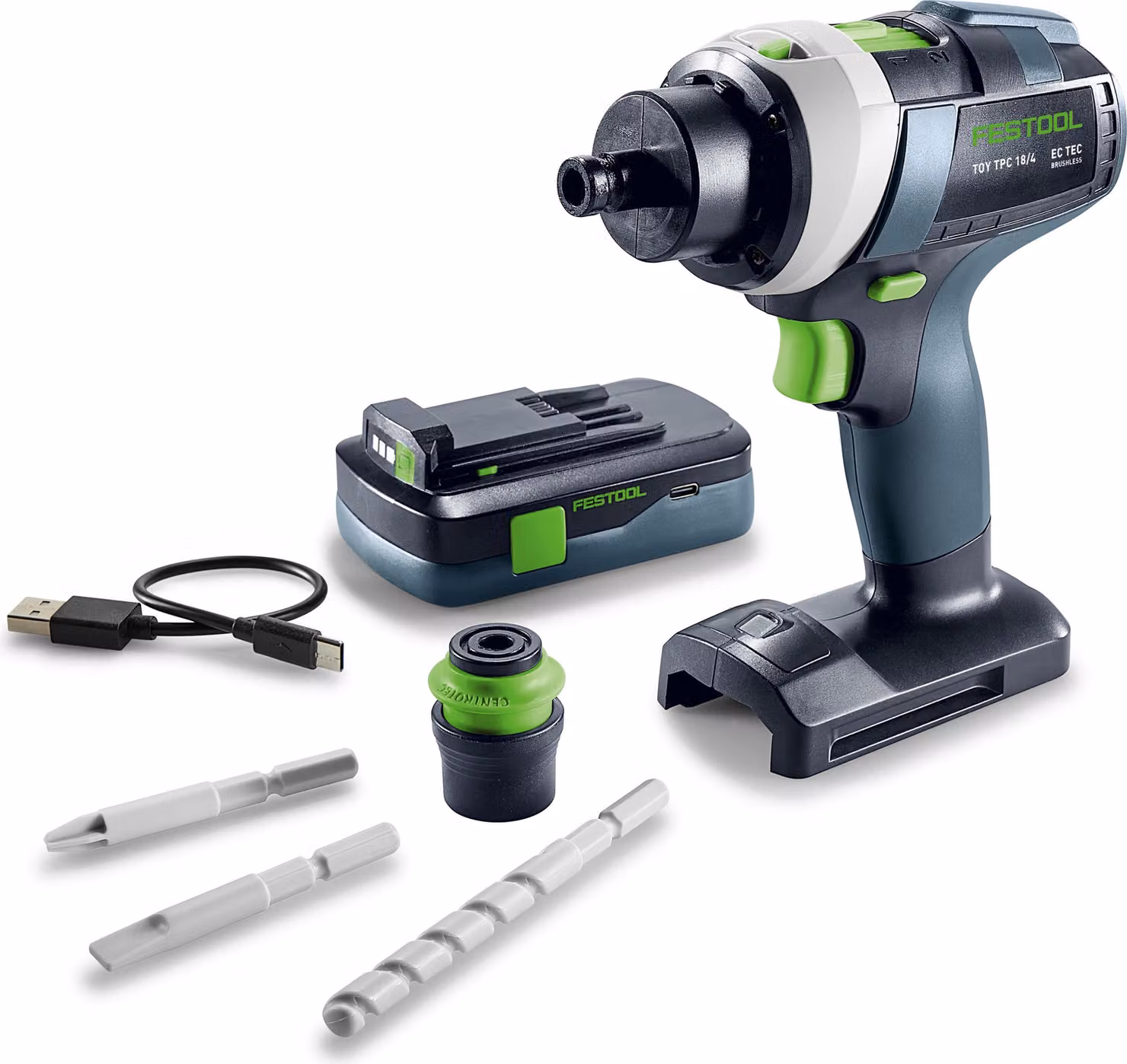 Trapano avvitatore a batteria giocattolo Festool TY-TPC | 577937