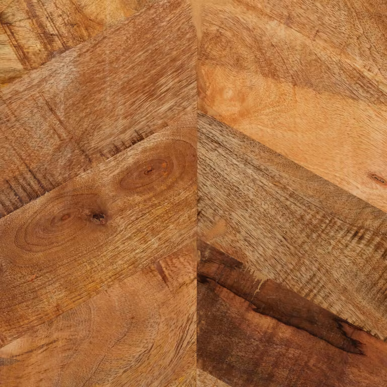 Tavolini da caffè in legno di mango - Set di 2, finitura naturale