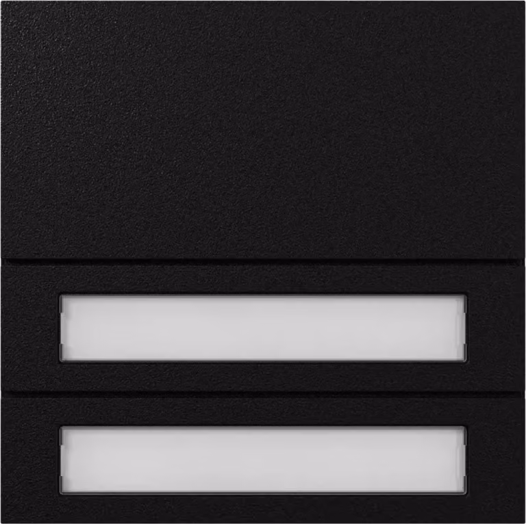 Modulo pulsante di chiamata Gira 2f Sistema 106 Nero m 5532925