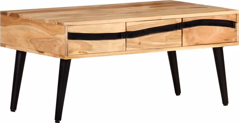 Maison Exclusive - Tavolino 88x50x42 cm in legno massello di acacia