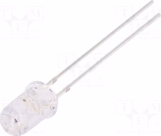 LED; 5mm; bipolare, bicolore; giallo/blu; 5800÷7000mcd; 15°; 20mA OSYBP25111A Diodi LED THT 5mm