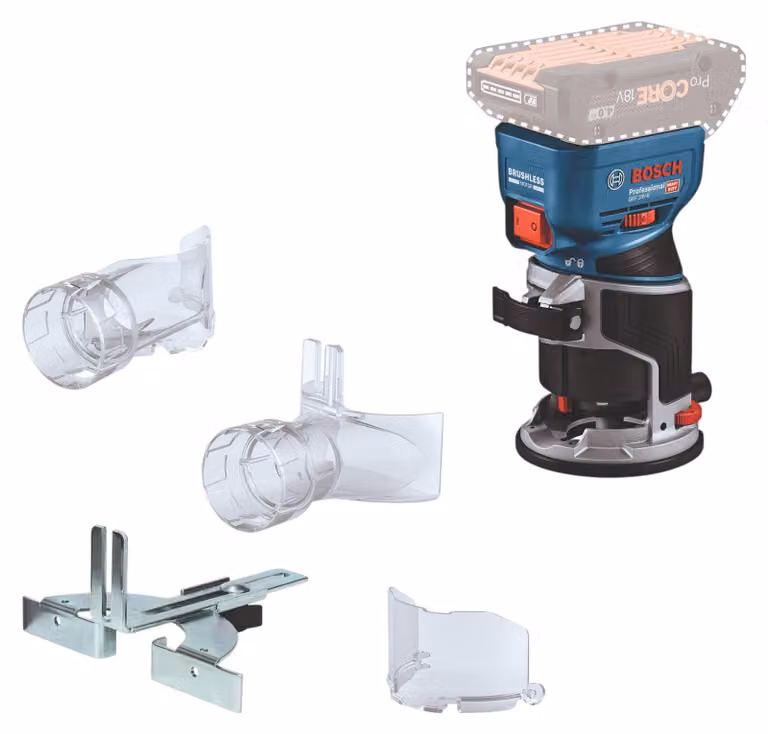 BOSCH Professional 06016C2000 BOSCH Professional GKF 18V-8 Akku-Kantenfräse 18,0 V, ohne Akku