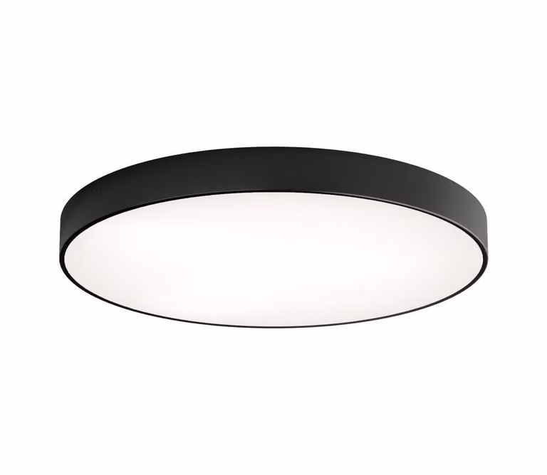 Brilagi - Plafoniera CLARE 6xE27/24W/230V d 80 cm nero