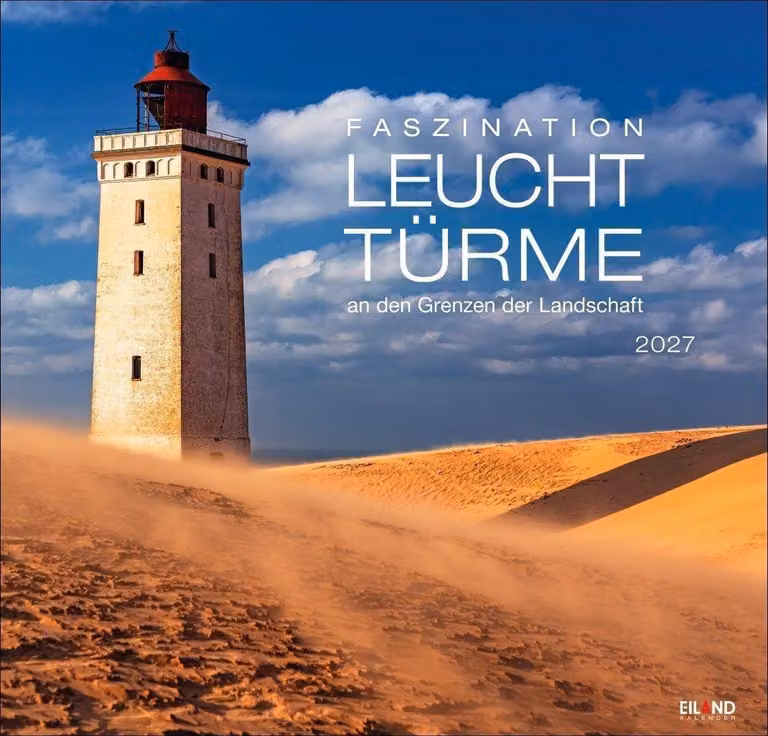 Calendario Leuchtturm 2027 - Calendario con faro e 12 fotografie