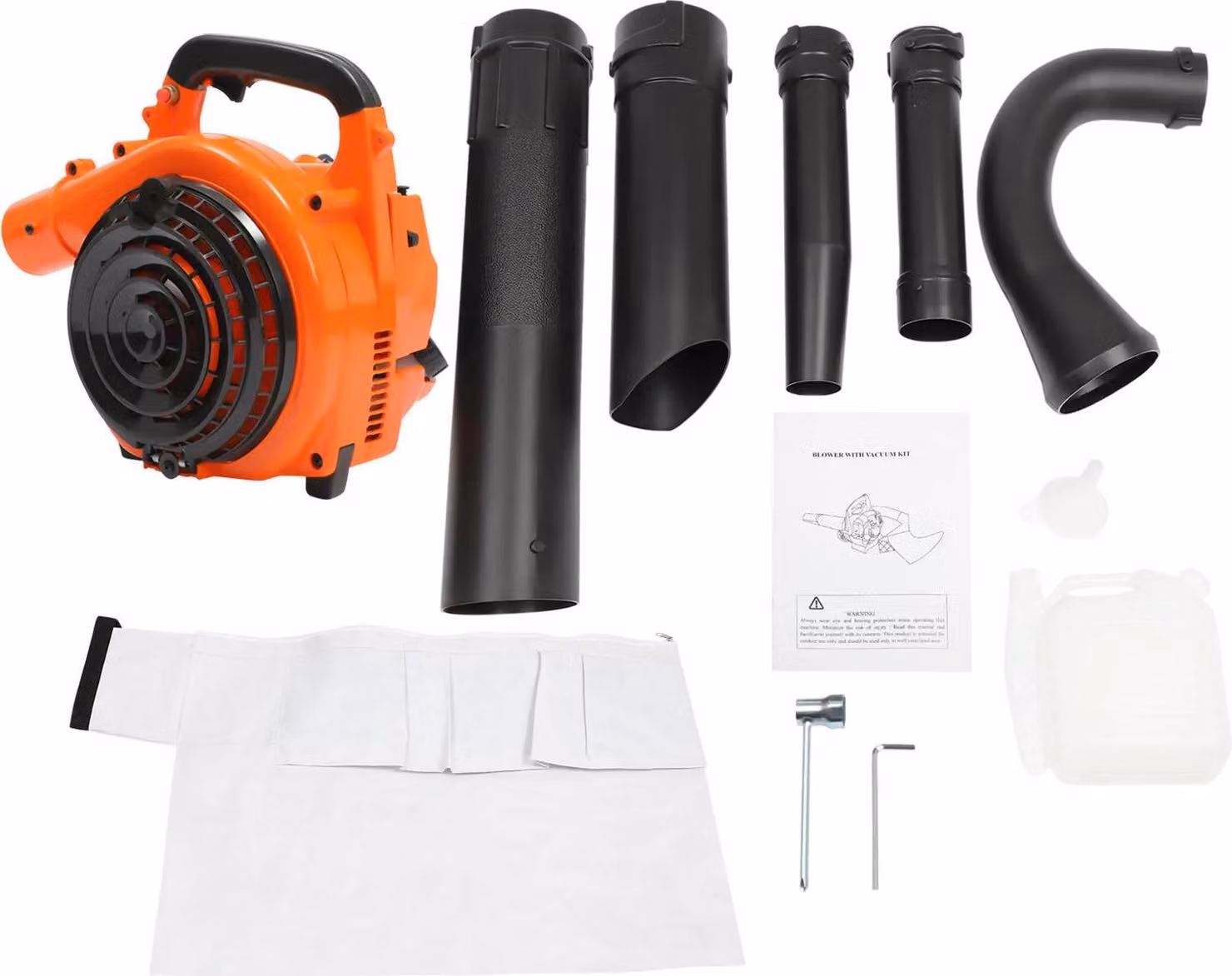 Soffiatore a benzina - Modello portatile / Modello zaino - 7000 giri/min - Serbatoio da 1,2 litri - Ideale per giardinaggio, rimozione della neve e pulizia dei vialetti - Colore: rosso