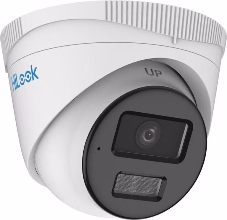 HiLook Powered by HIKVISION/ IPC-T249HA-LU/ Turret/ 4Mpix/ 2.8mm/ Smart Hybrid Light/ ColorVu/ MD 2.0/ IP67/ IR 30m