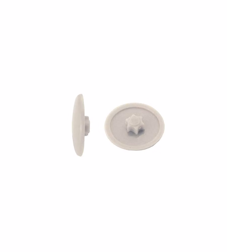 Cappucci coprivite Torx bianco TX 10 - 50 pz.