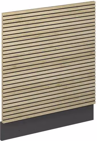 Pannello frontale Vicco Fame-Line in quercia e antracite, Larghezza: 60 cm