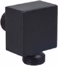 Paffoni Level - Colonia doccia, nero opaco ZACC238NO
