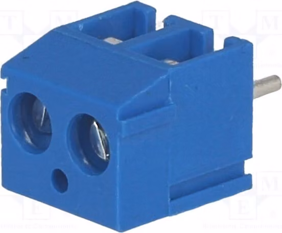 2 profilati di fissaggio per percorsi da 3,81 mm: 2 profilati TB-3.8-P-2P-BL per angoli di 90°