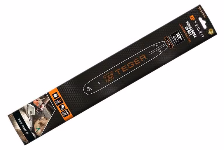 Guida per motosega, 18" (45 cm) / 0,325" 1,3 mm 72 og / 12t / supporto a U /, Teger