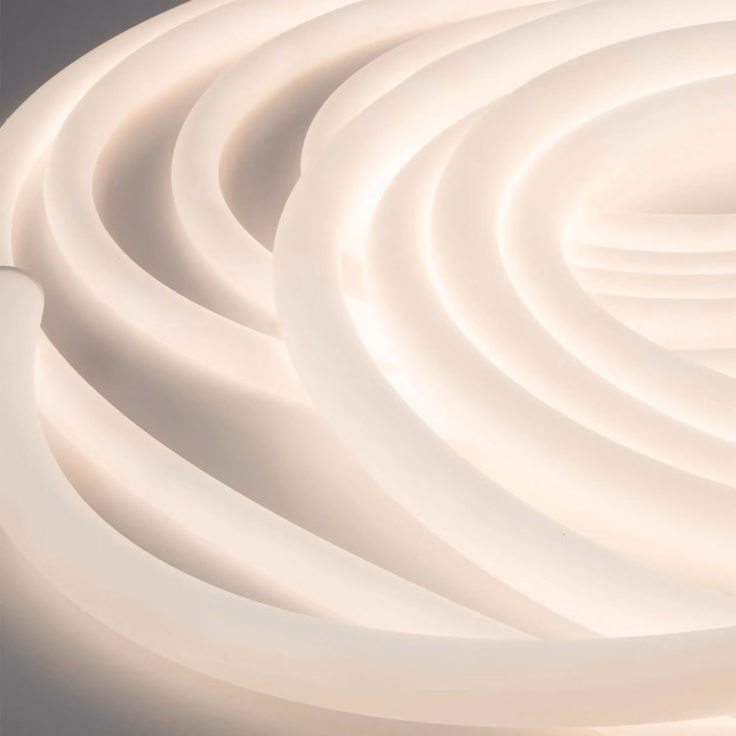 ARELUX XLOOP: striscia LED flessibile tubolare, 25 mm, 12,5 W/metro, bobina da 20 metri, 336 LED/metro, temperatura di colore 4000K