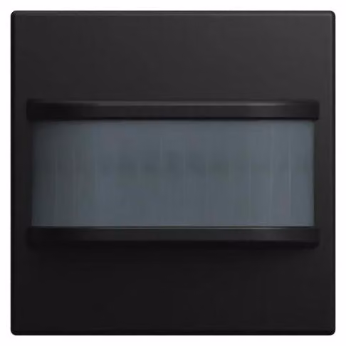 Sensore di movimento per domotica Busch-Jaeger, modello 62762-915-WL, angolo di rilevamento 180°, lente Select, wireless, colore nero opaco, confezione da 1 pezzo.