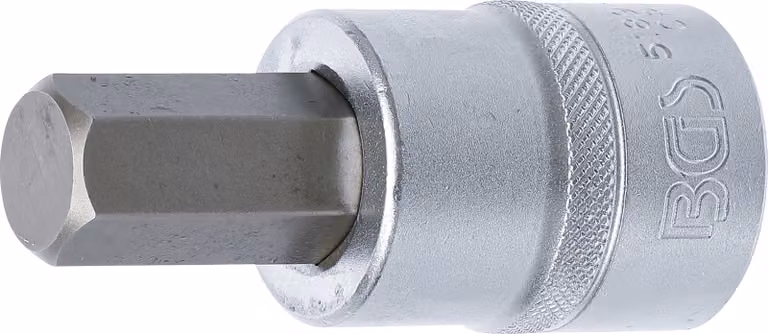 BGS bit a bussola a guida quadrata 20 mm (3/4") esagono incassato 19 mm - 5189-H19