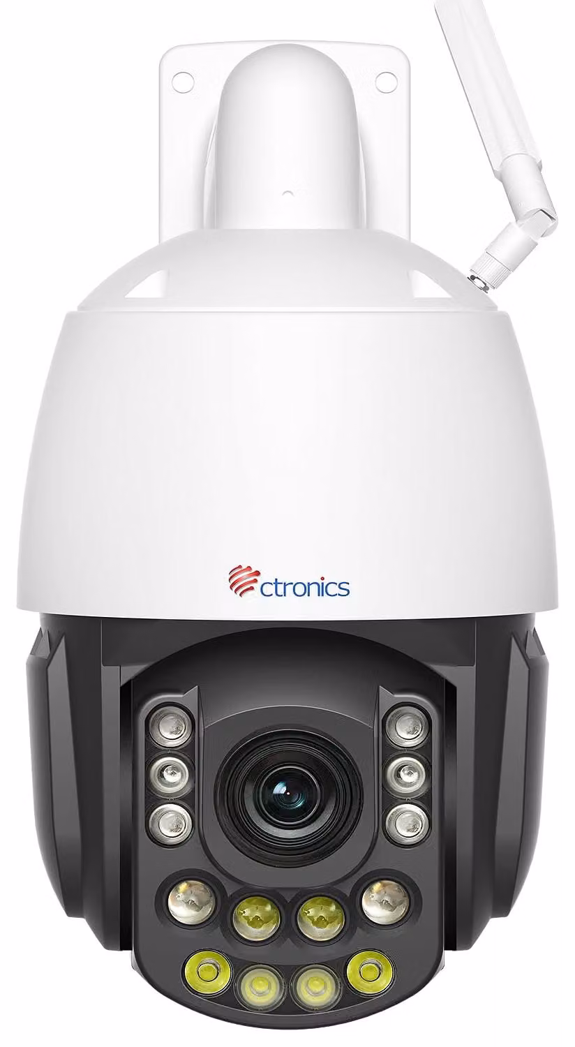 Telecamera di sicurezza 4K per esterni con zoom ottico 30x e visione notturna