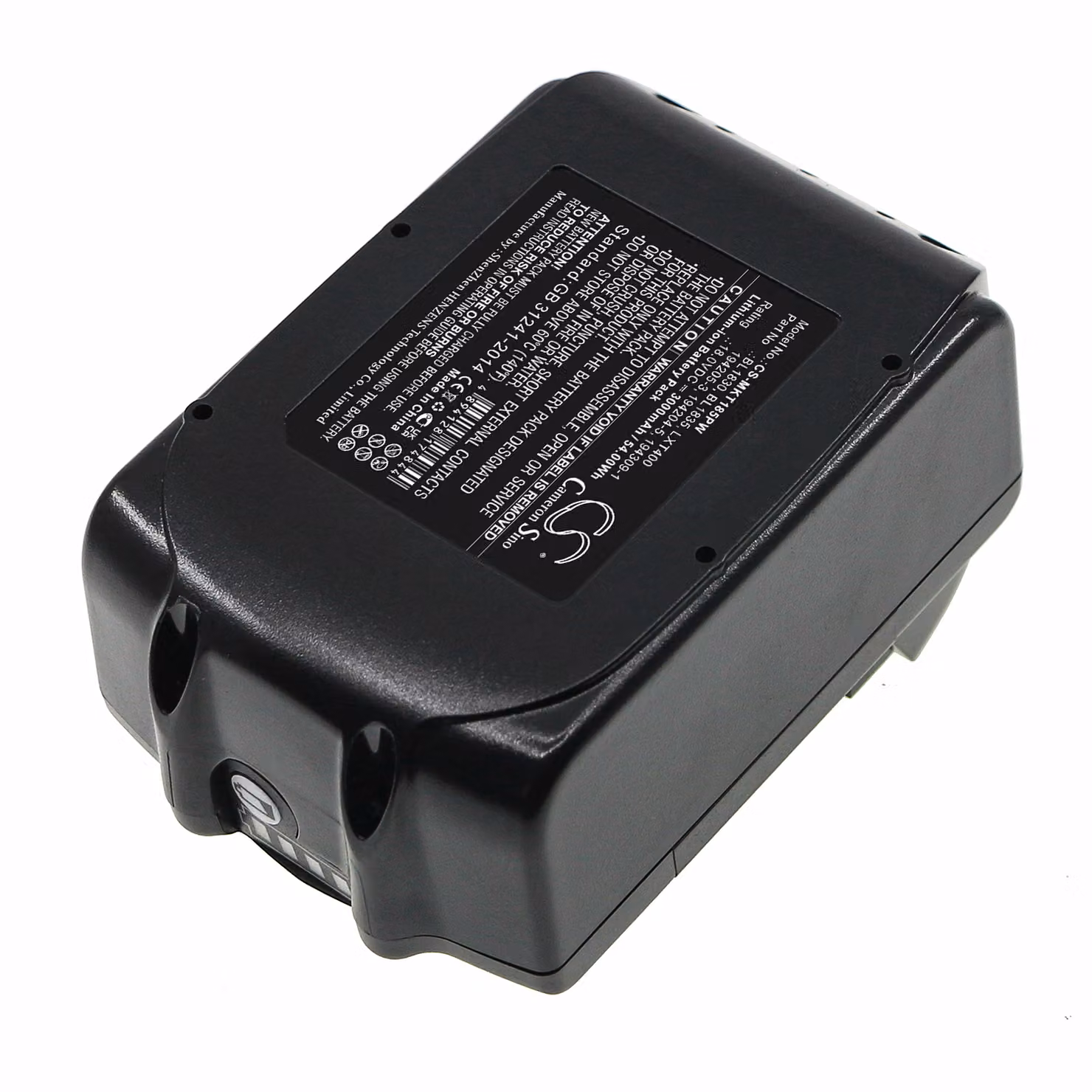 TECHTEK Batteria compatibile con [Makita] BBO140, BBO180, BBO180Z, BCF050, BCF201, BCF201Z, BCL140, BCL140Z, BCL142, BCL142Z, BCL180, BCL180F, BCL180