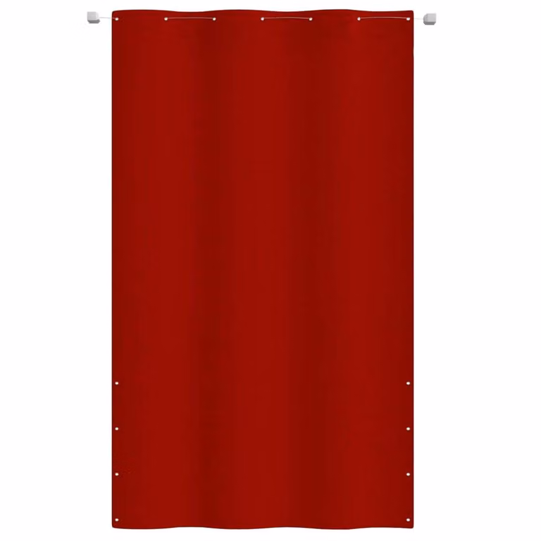 Paravento per Balcone Rosso 140x240 cm in Tessuto Oxford