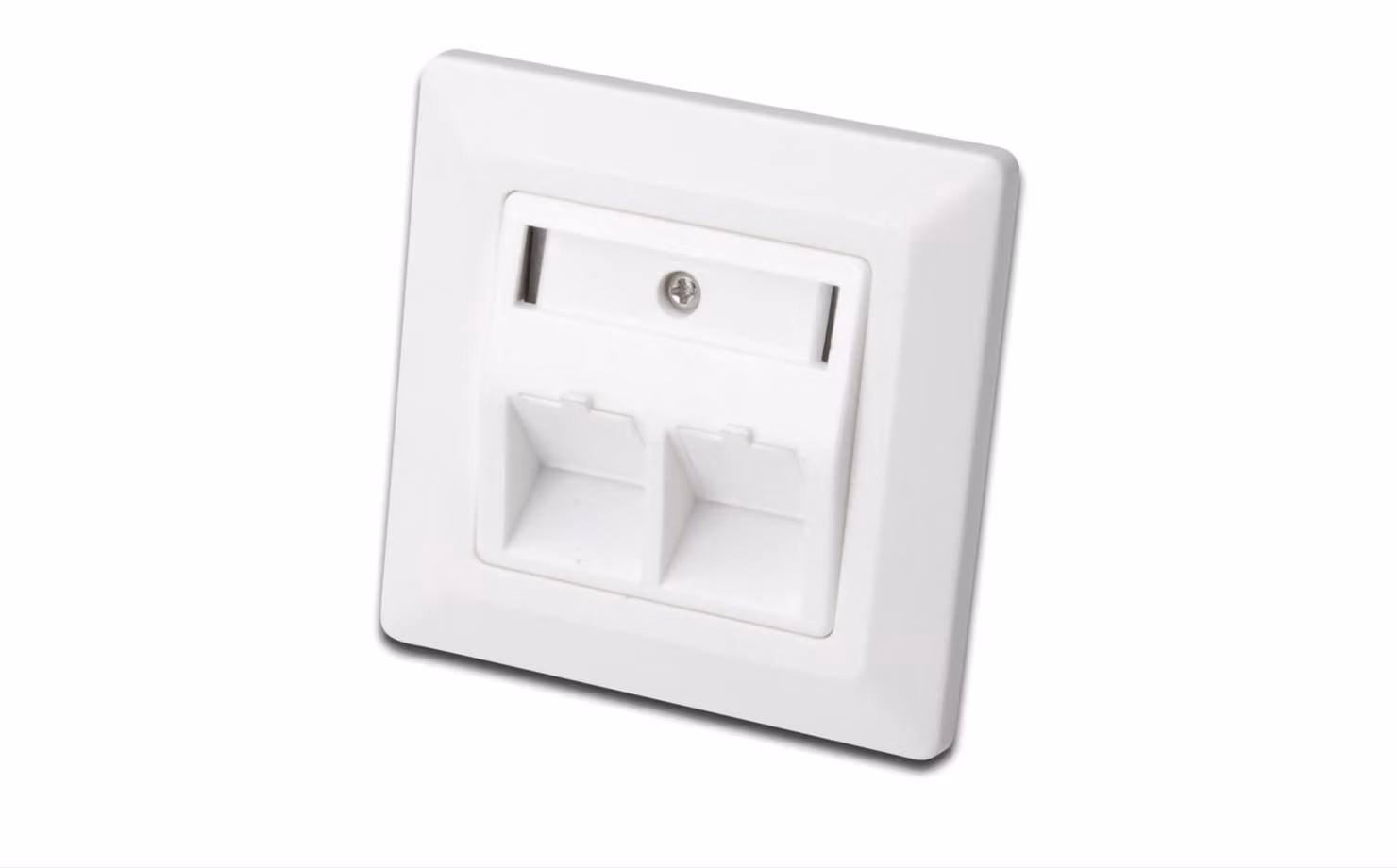 Presa vuota DIGITUS per moduli Keystone, a 2 vie, bianco puro