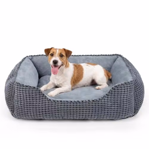JOEJOY Cuccia Cane Interno Media, Cuccia per Cani Lavabile, 63x53x20cm
