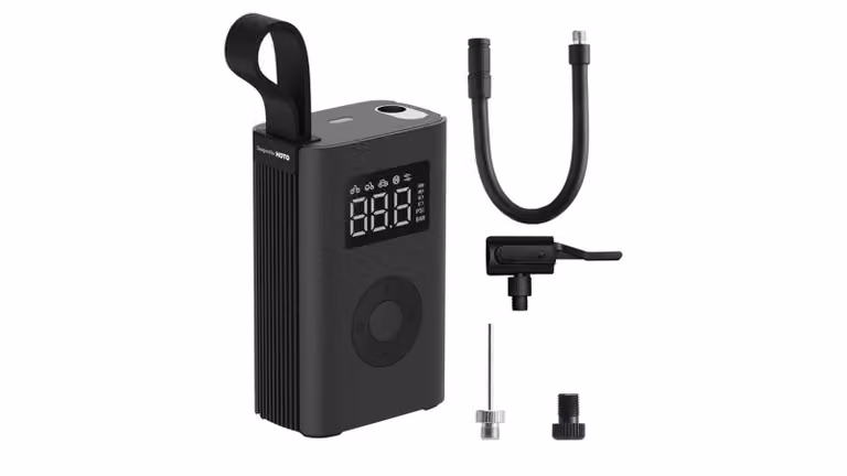 Compressore portatile, pompa elettrica Hoto Qwcqa001 (10,3 Bar, 150 Psi, 2000Mah)