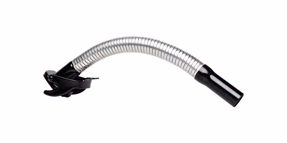 Beccuccio per gasolio L.380mm L.68mm nero H.60mm 340g VALPRO