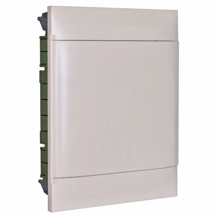 Distributore da incasso a parete Legrand Praktibox S, con sportello in plastica, bianco, 2x 12 moduli 135162