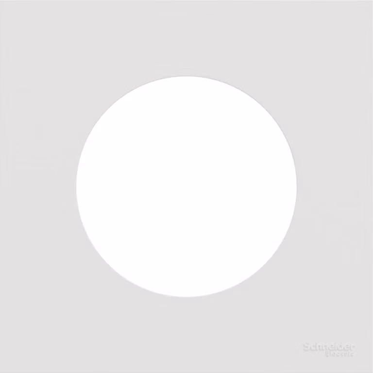 Odace Piastra 2 posti Bianco