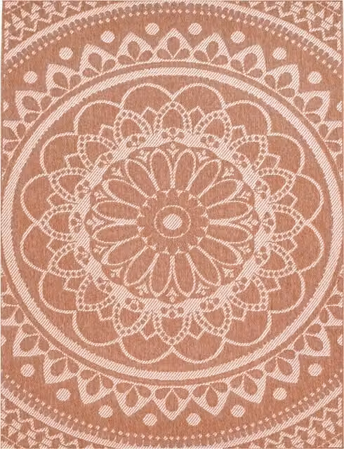 Tappeto per interni ed esterni Breezy arancio L: 160 cm, P: 220 cm