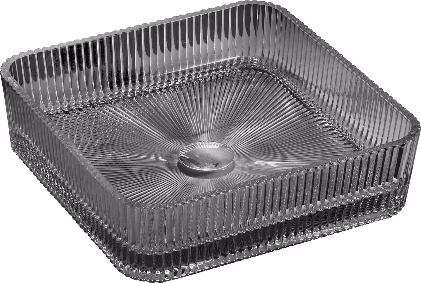 Mexen Nira lavabo d'appoggio in vetro 39 x 39 cm, nero - 24203970