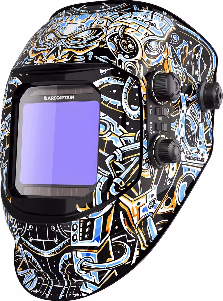 Casco per saldatura, oscuramento automatico, tecnologia True Color, A
