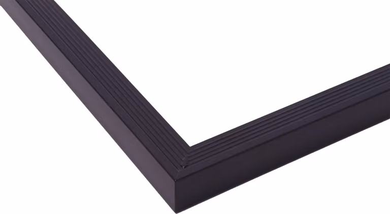 Profilo per tetto con angolo a 90 gradi nero 4,5 x 4,5 x 40 cm
