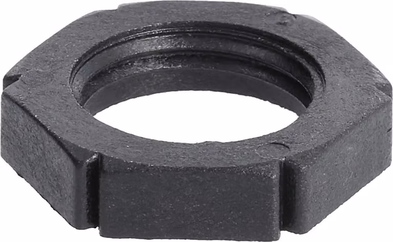 WISKA Controdado PG9x1,41 GPA-09 Esagonale Poliammide (PA) Colore nero intenso RAL 9005 - 1 pezzo