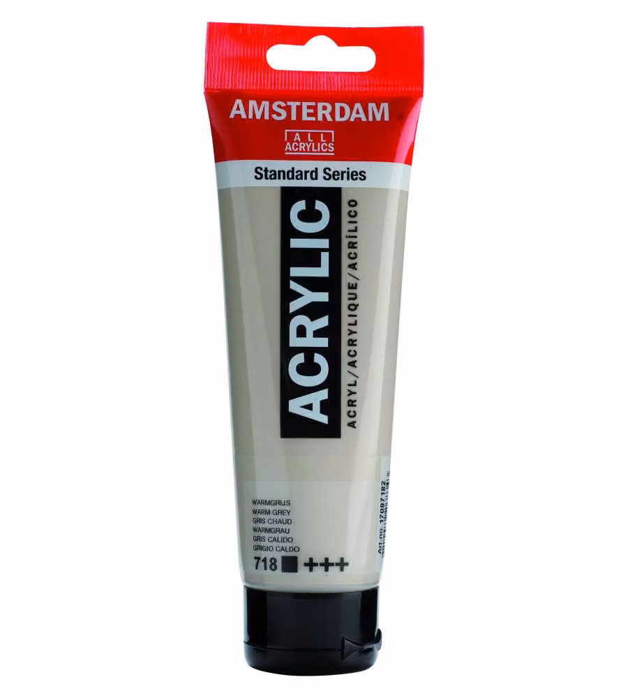 Amsterdam Acrylic 120 ml Grigio Caldo