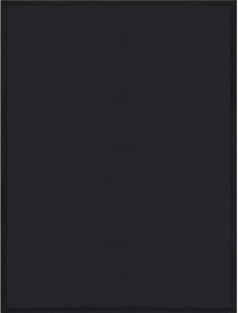 Tappeto lavabile per bambini Atami nero L: 140 cm, P: 200 cm