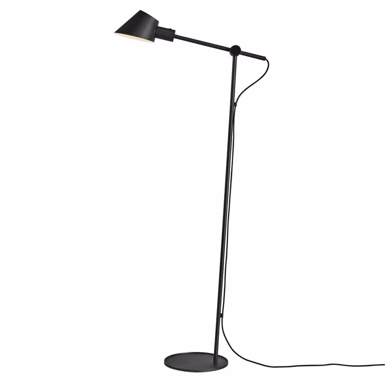 Stay Floor lampada da parete da lettura Ø 15 cm nero