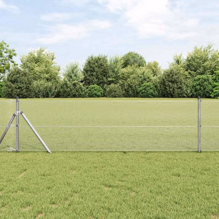 Recinzioni in filo metallico per giardini, ideali per delimitare aree per animali