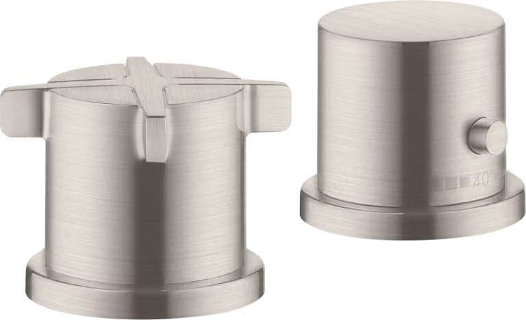 hansgrohe AXOR Citterio E 2 trous pour baignoire avec thermostat, 36412800, 36412800