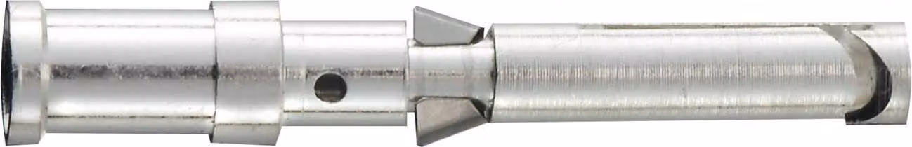 HARTING D-Goldtec Contatto a crimpare Presa (F) 0,75 mm² AWG18 oro, 1 pezzo Materiale lega di rame - 1 pezzo