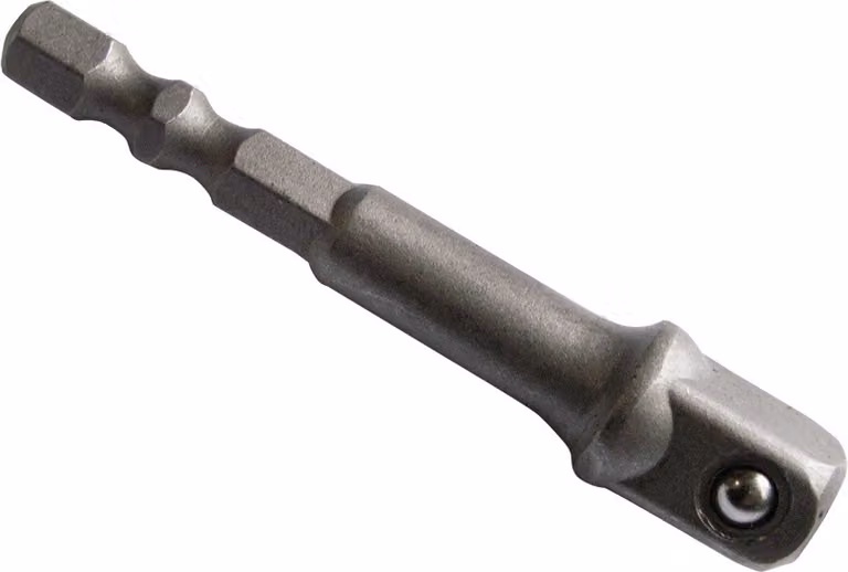 3/8" adaptateur carré à queue 1/4" six pans