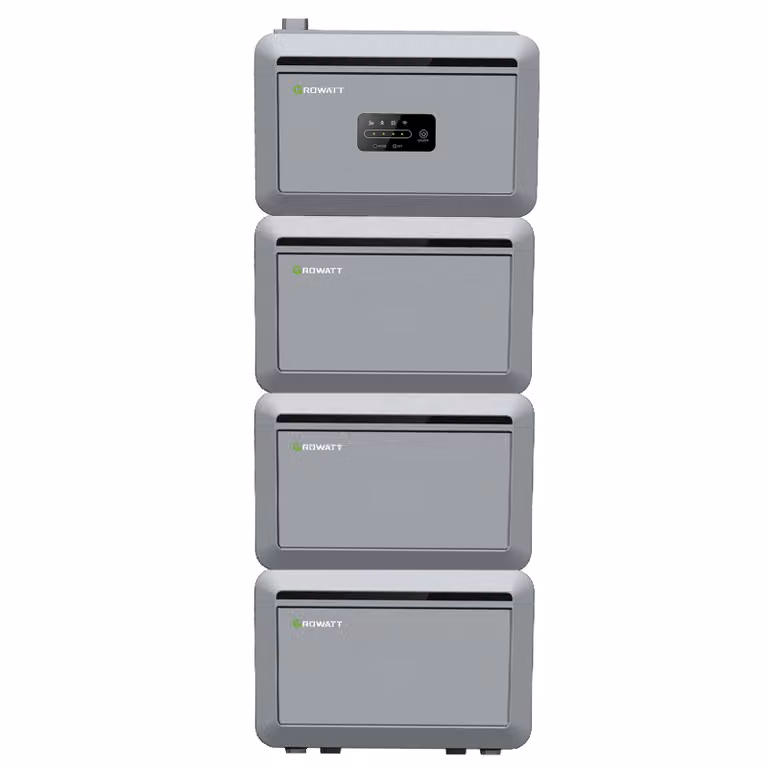 Growatt NEXA 2000 Accumulatore all in one (2048WH) con 3 batterie di estensione, facile installazione, stazioni elettriche da balcone, IP66