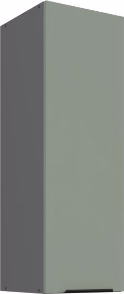 Mobiletto a muro alto LUNARA - larghezza 30 cm, verde/antracite