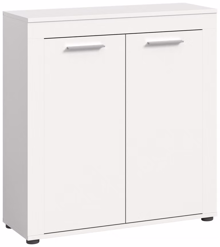 Credenza Jam a 2 ante, bianca.