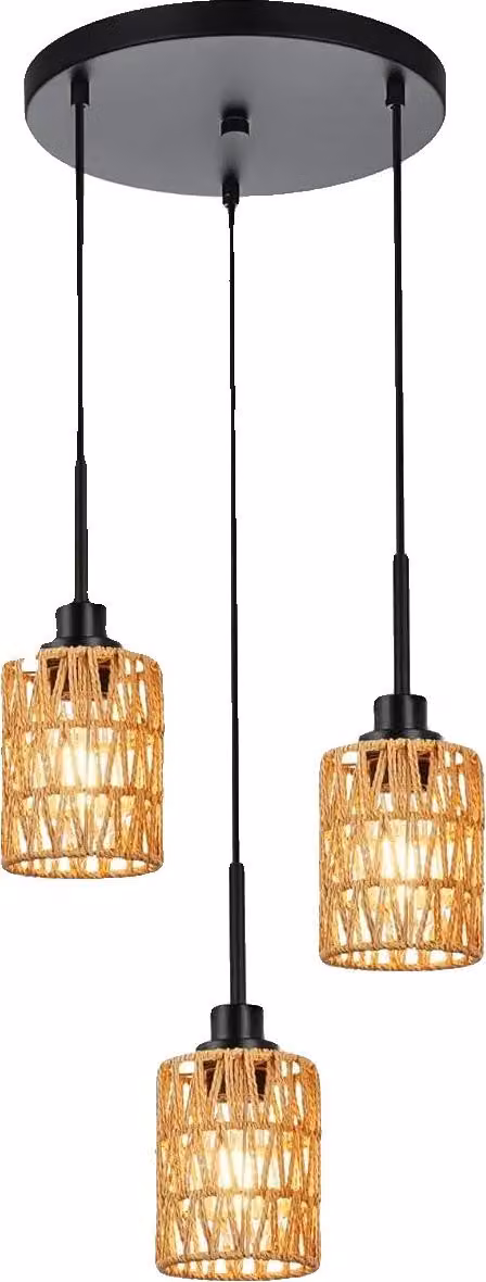Lampada a sospensione, stile moderno, design lavorato a mano, R3-1, senza lampadina