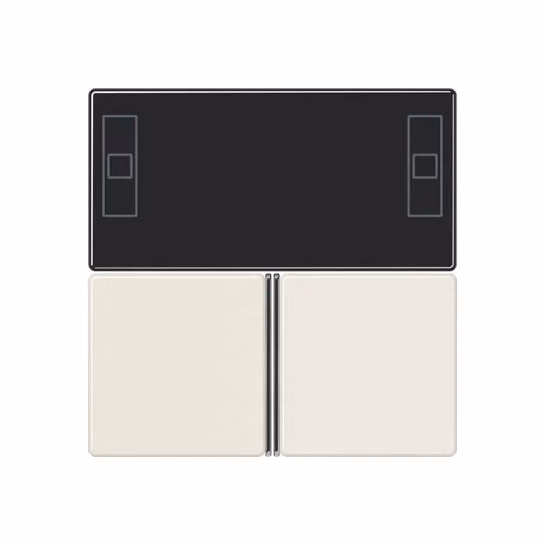 Set di tasti Jung A4093TSA, completamente bianco