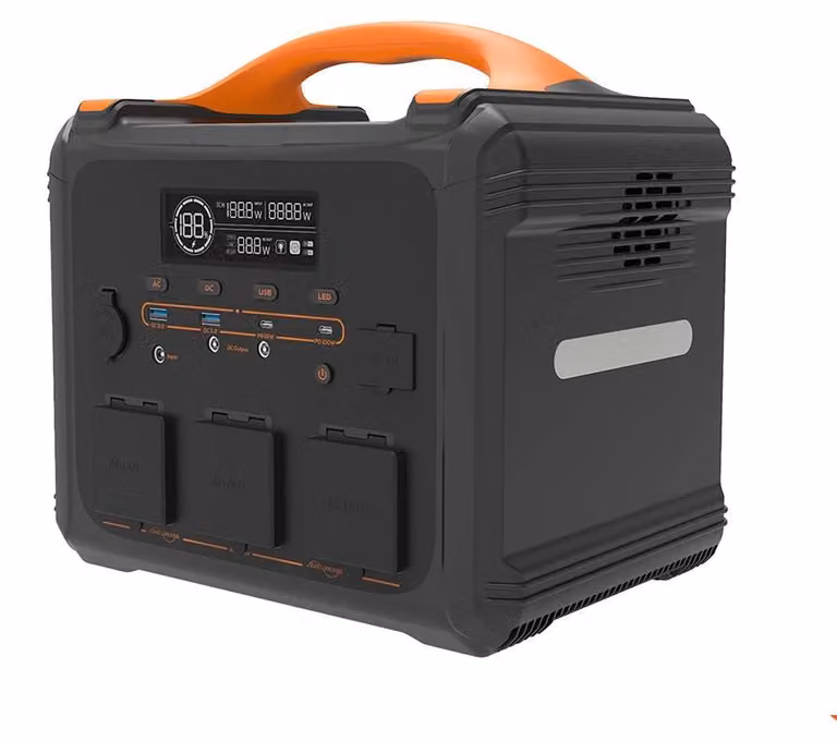 Powerstation - Batteria portatile - Fonte di energia mobile - Alimentazione di emergenza - Generatore per campeggio - Capacità di 1100+ Wh