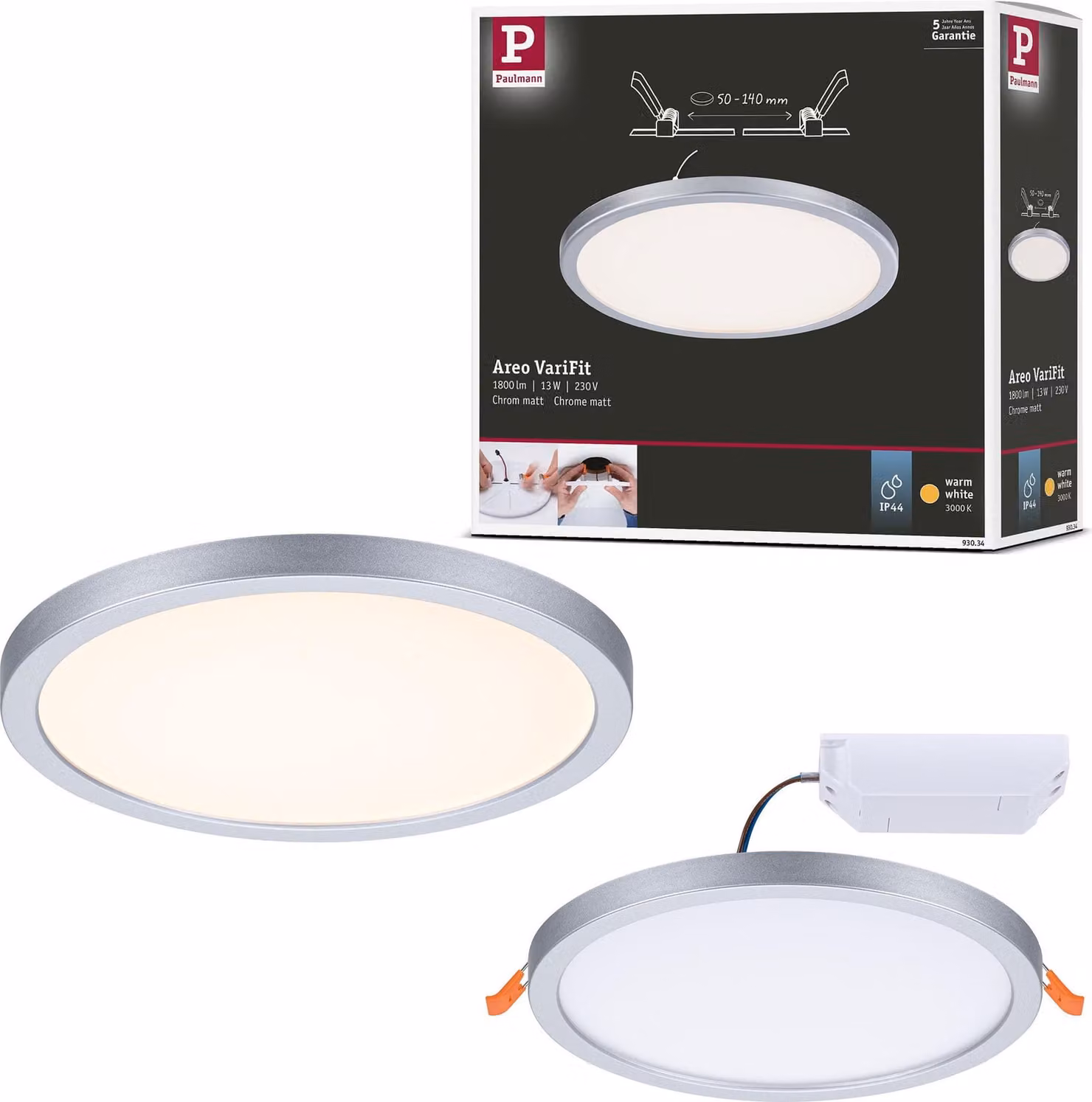 Pannello da incasso LED Paulmann VariFit Areo
