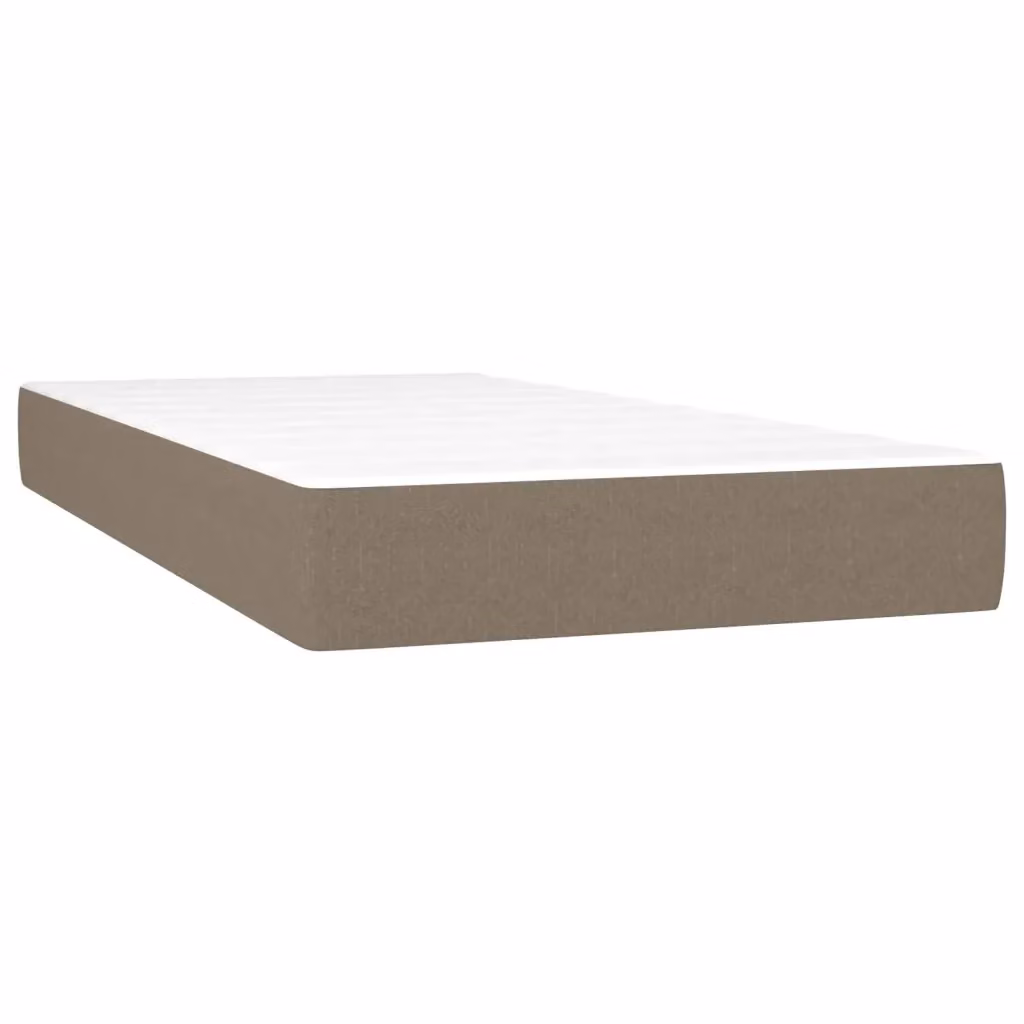 Materasso Ibrido vidaXL in Tessuto Beige e Bianco, L/P/H: 120 x 190 x 20 cm – 2