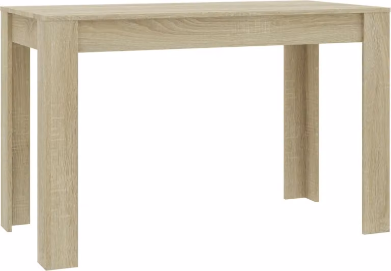 Tavolo da Pranzo Rovere Sonoma 120x60x76cm in Legno Multistrato
