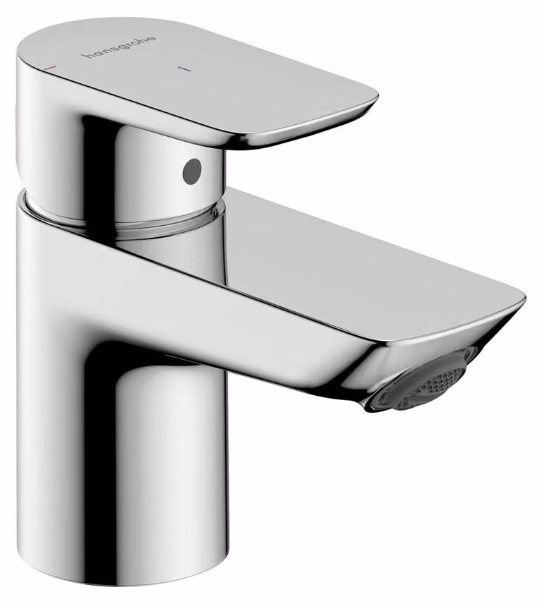 hansgrohe Neovis Q Mitigeur monocommandé pour lavabo 70 CoolStart, avec vidage Push-Open en métal, chrome, 71356000, 71356000
